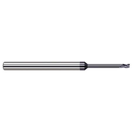 HARVEY TOOL Miniature End Mill - 4 Flute - Square 0.1250" (1/8) Cutter DIA x 0.1870" (3/16) Length of Cut 789208-C3